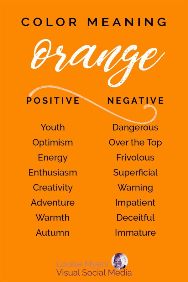 psychologie couleur orange