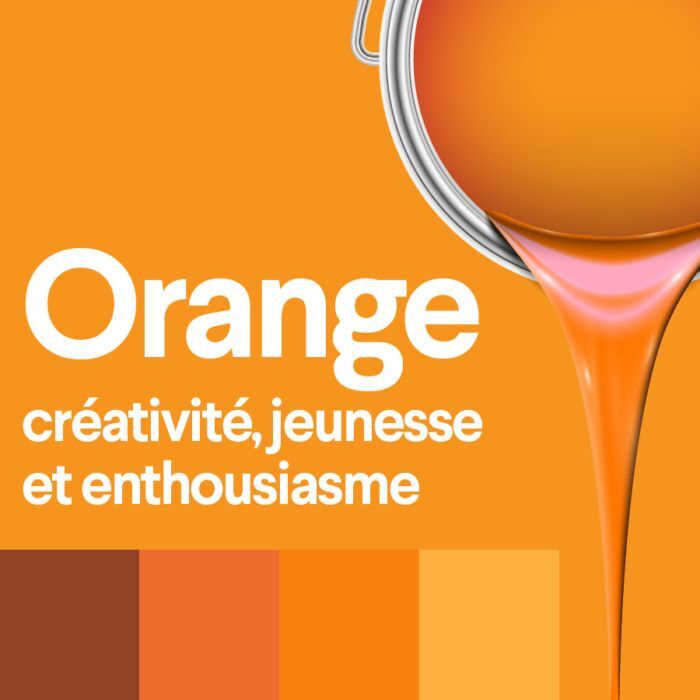 psychologie couleur orange