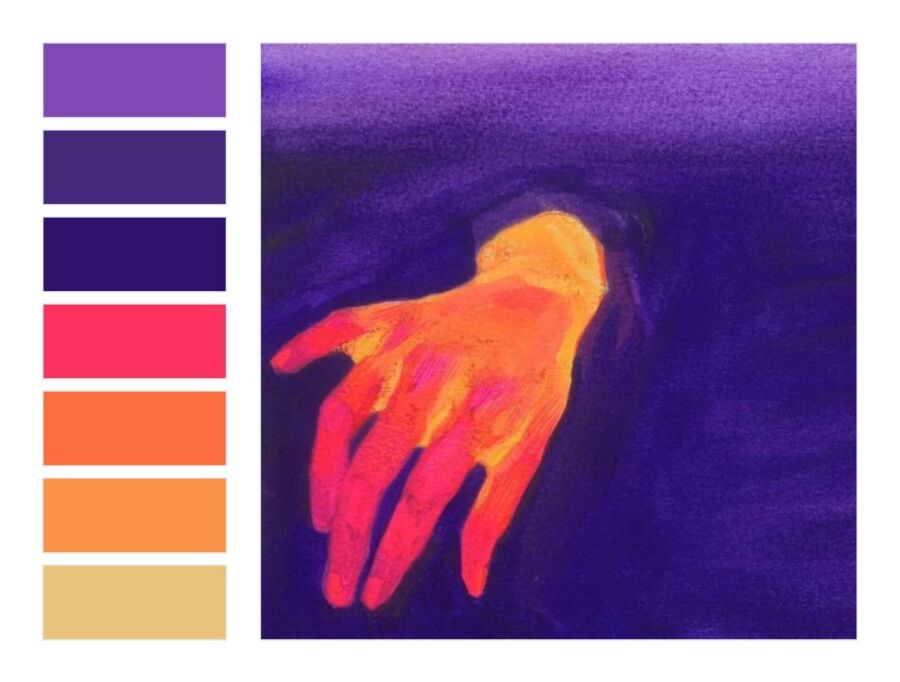 Palette couleurs émotions