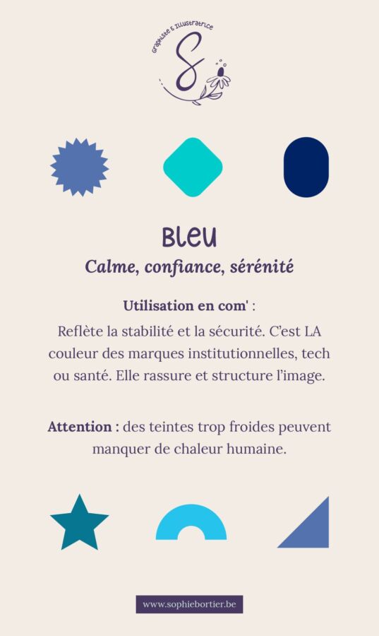 signification psychologique couleur bleu