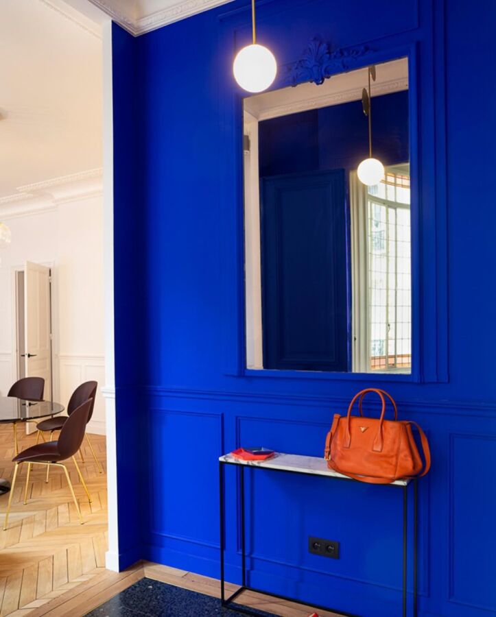 Sérénité couleur bleu