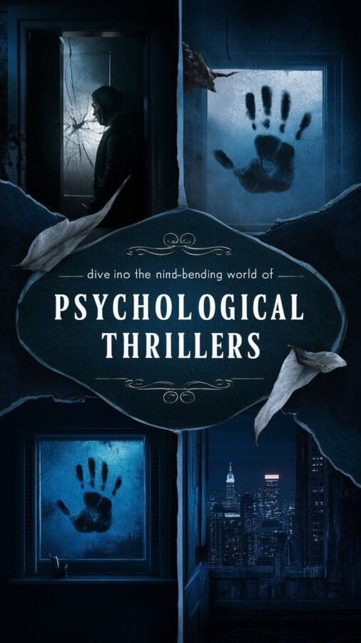 Couverture livre thriller psychologique