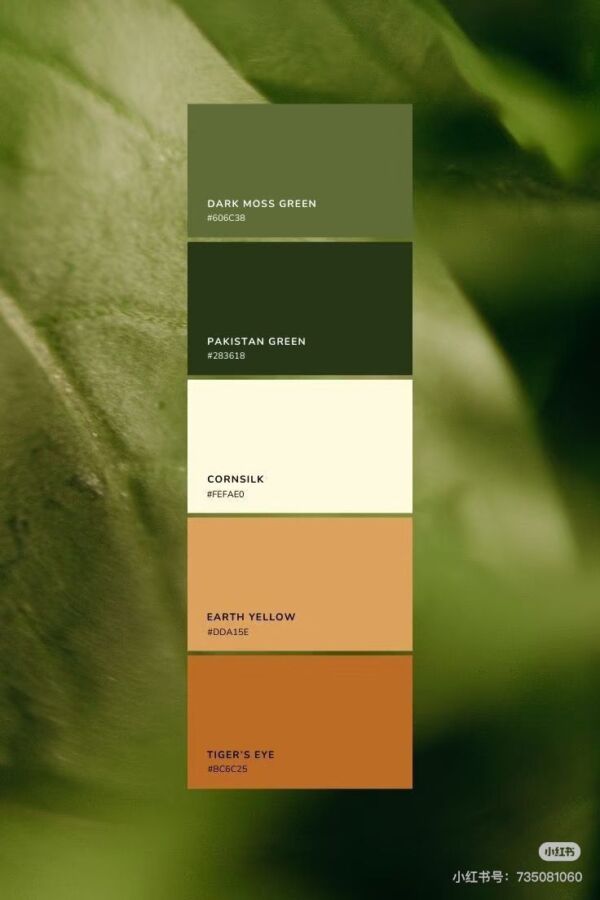 Nature et couleur vert psychologie