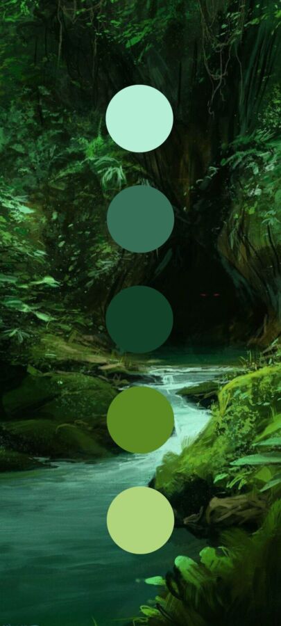 signification psychologique couleur vert