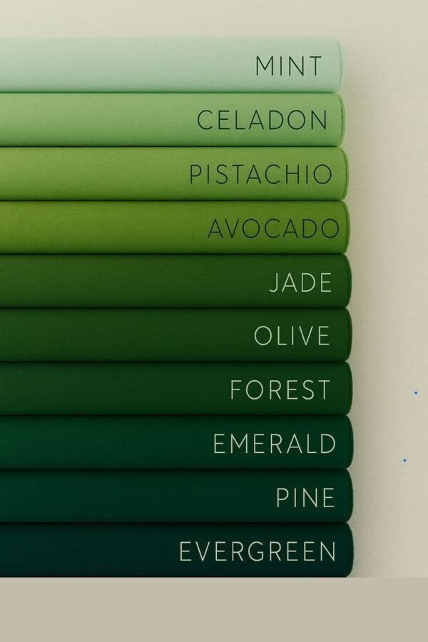 Nature et couleur vert psychologie
