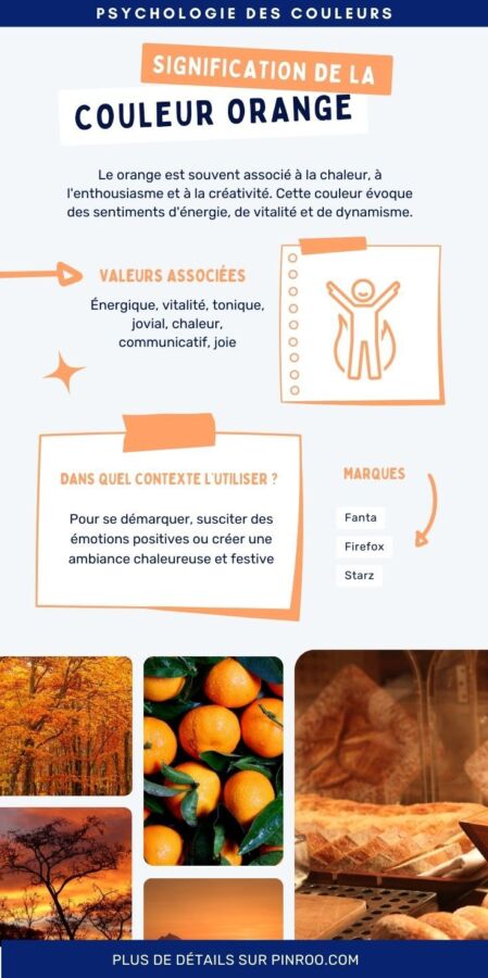 Symbolique couleur orange