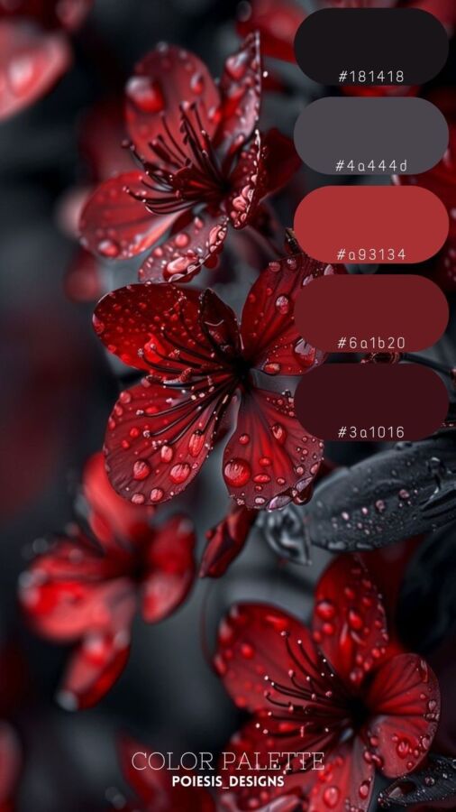 Impact émotionnel de la signification des couleurs rouge