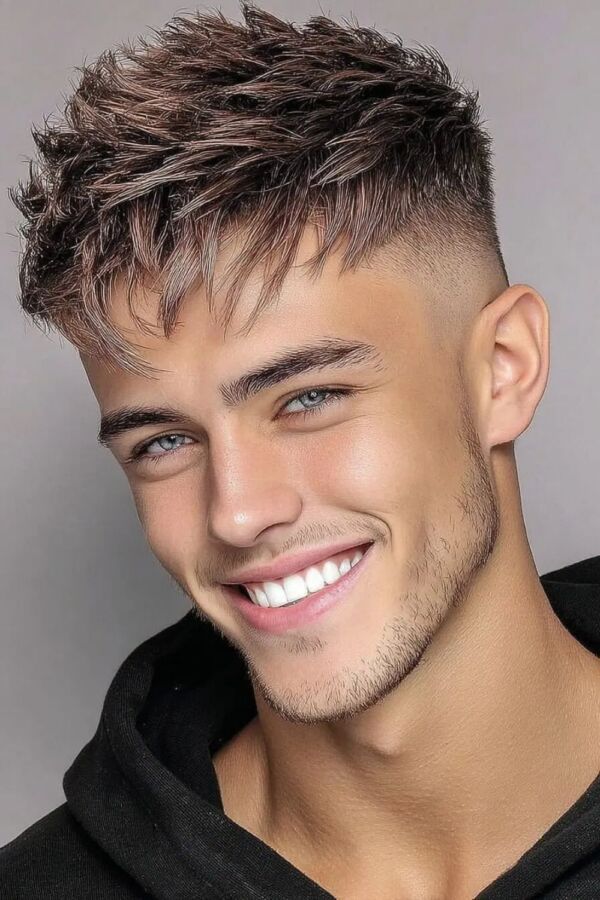 Styles capillaires 2025 destinés aux hommes actifs