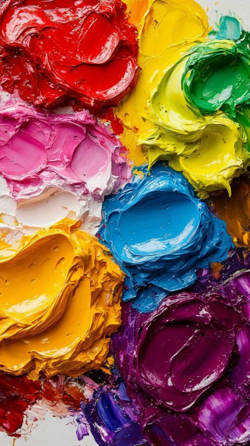 Couleurs et messages artistiques