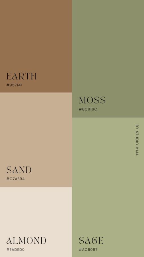 Signification des couleurs environnement