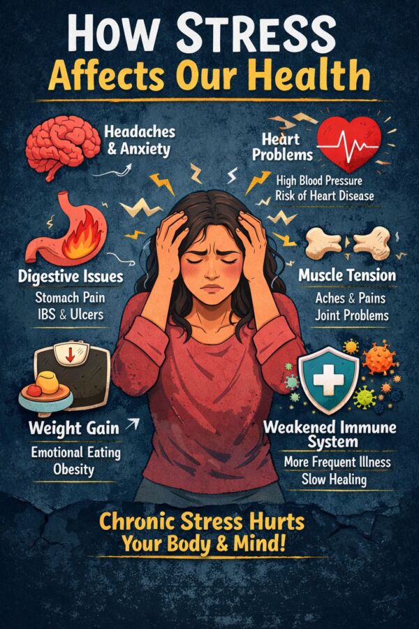 Comprendre symptômes stress corporel