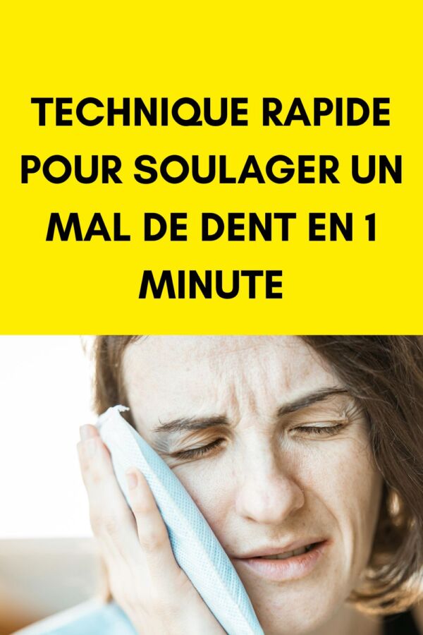 Calmer mal de dent