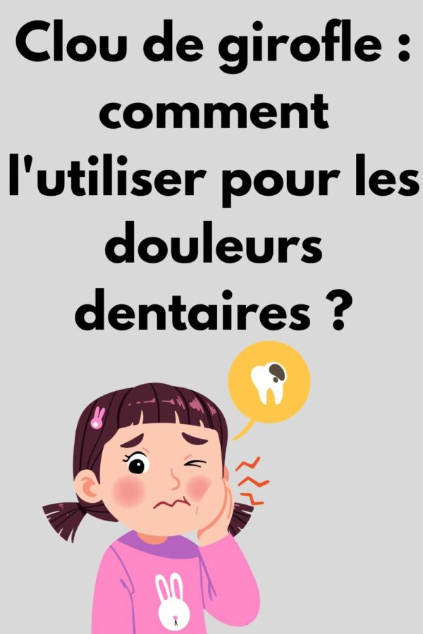 Calmer mal de dent