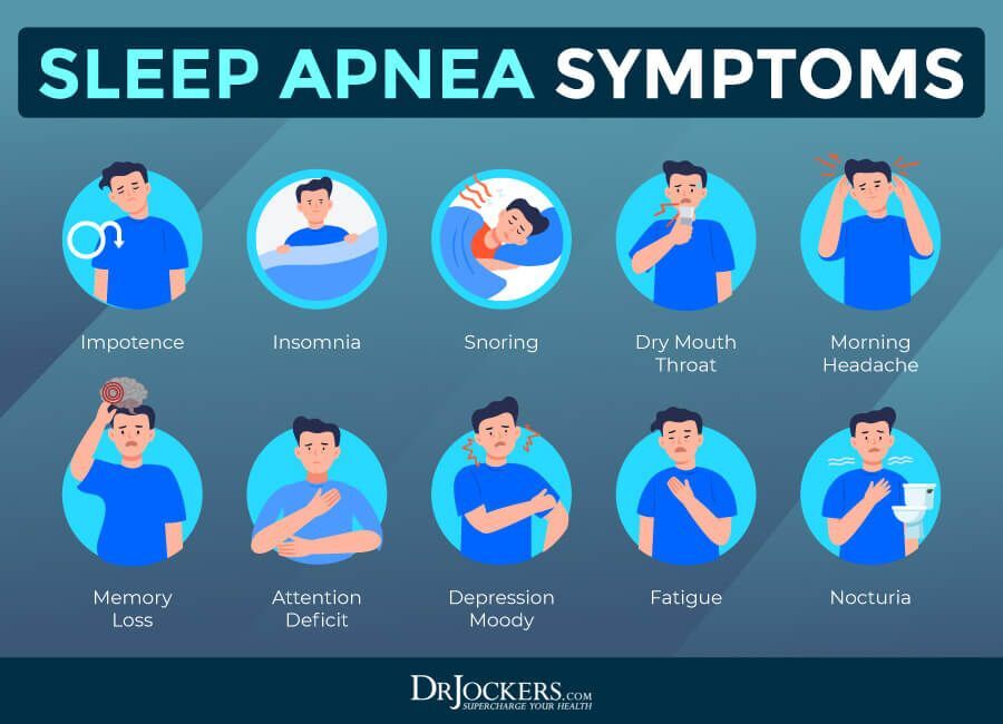 Causes de l'apnée du sommeil