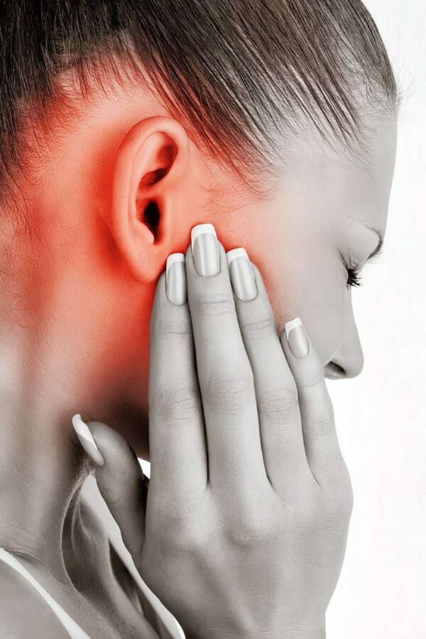 soulagement douleur oreille mâchoire