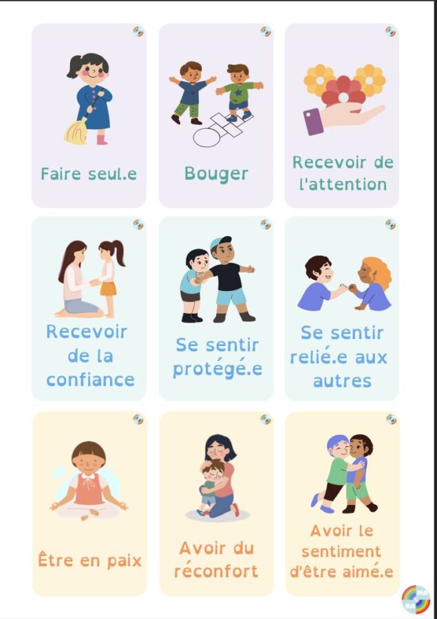 Imprimer cartes émotions PDF