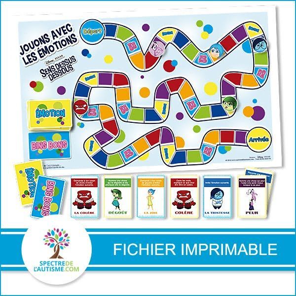 Cartes émotions à imprimer