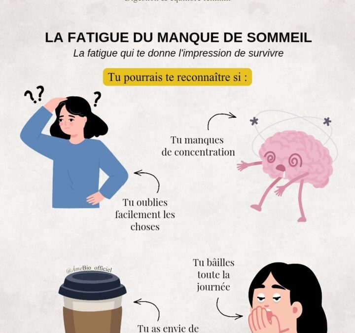 Symptome manque de sommeil : causes et solutions concrètes
