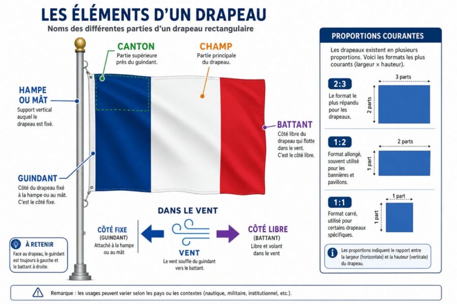 Interprétation couleurs françaises