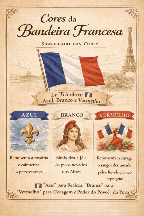 Couleurs du drapeau français