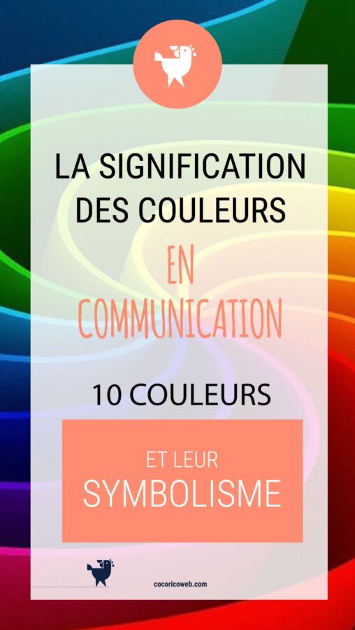 Psychologie des couleurs communicatives