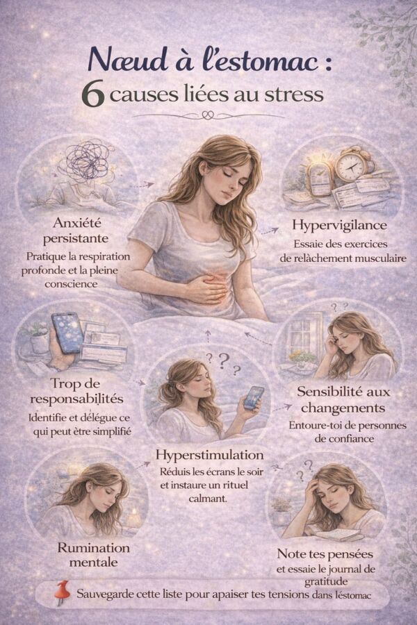 Stress et douleur gastrique
