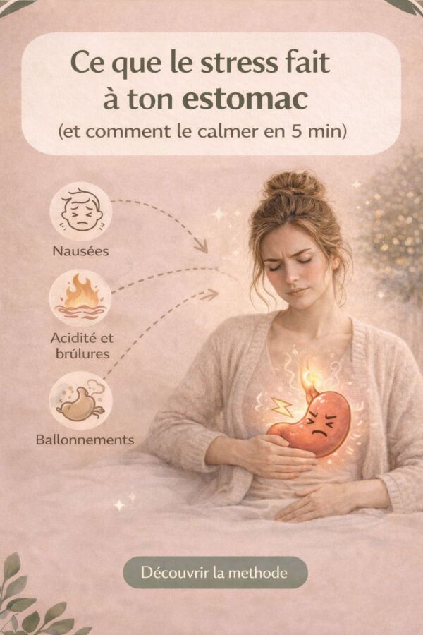 Douleur abdominale liée au stress