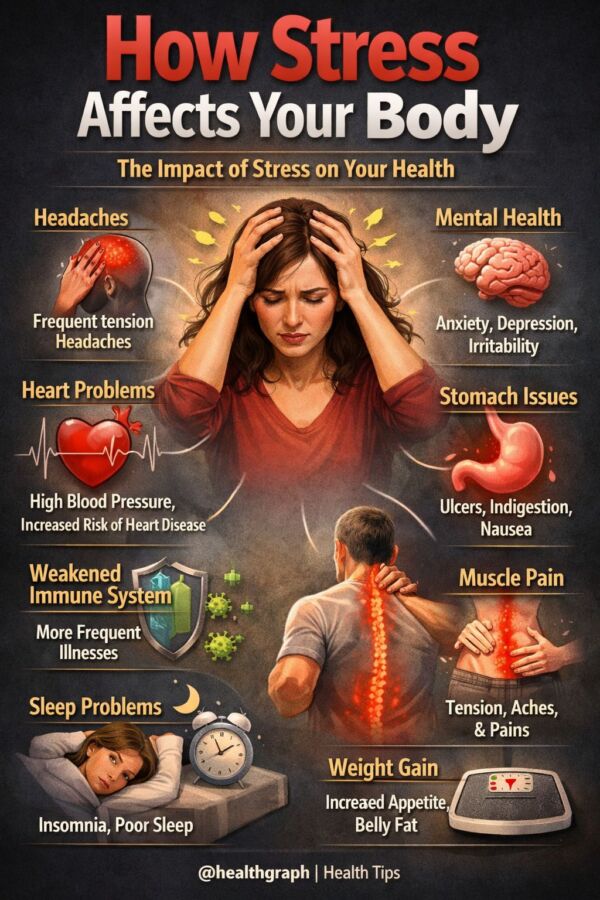 lien stress douleurs musculaires
