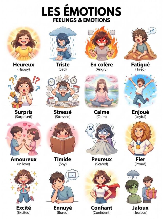 Différence entre émotions et sentiments